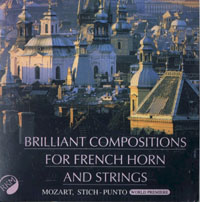 Brilliant compositions for horn and strings